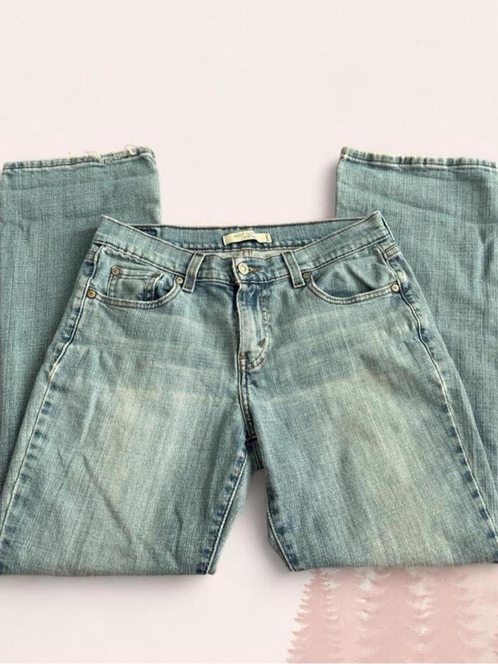 Y2K Levi’s 515 Bootcut Jeans Light Wash Vintage